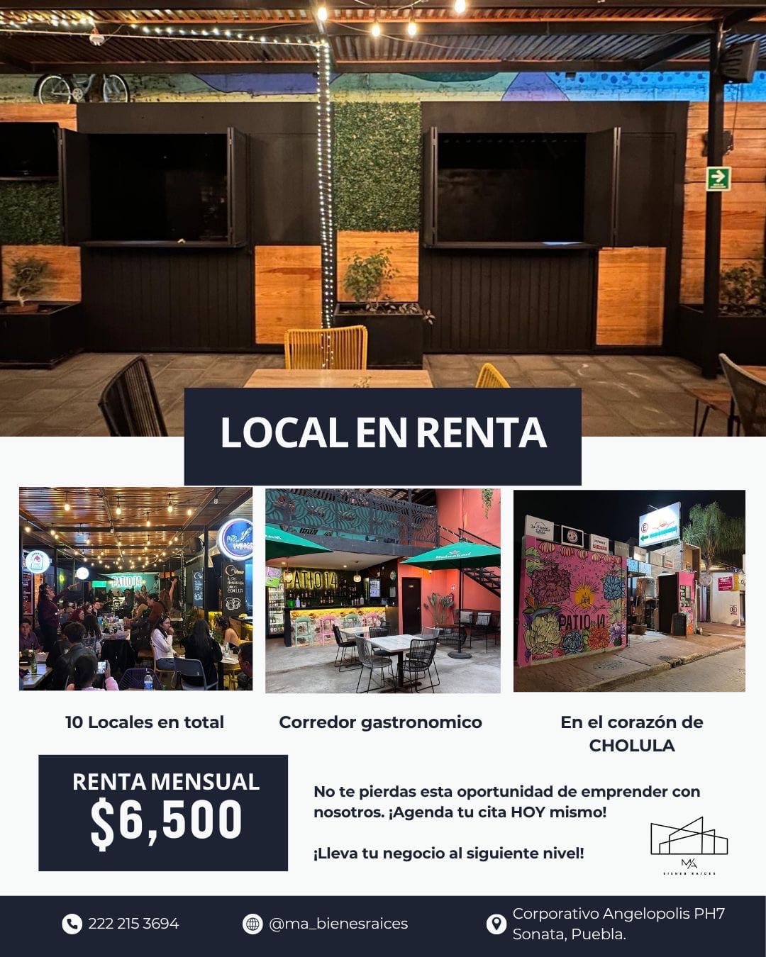 Local comercial en renta en San Andrés Cholula, foto 1 de 18